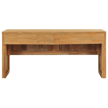 TV-bänk 100x35x45 cm massiv teak