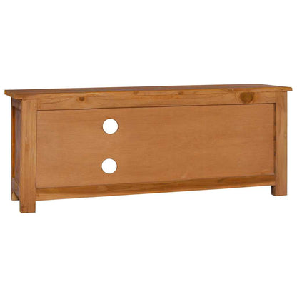 TV-bänk 100x30x40 cm massiv teak