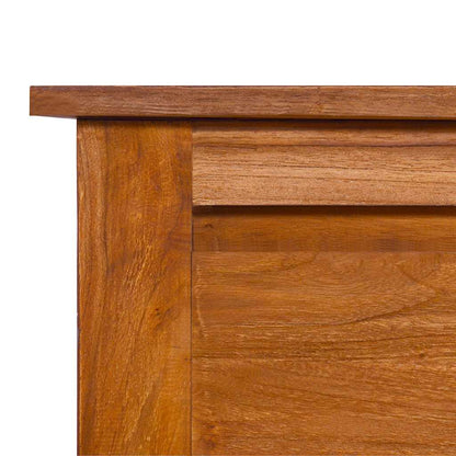 TV-bänk 100x30x40 cm massiv teak