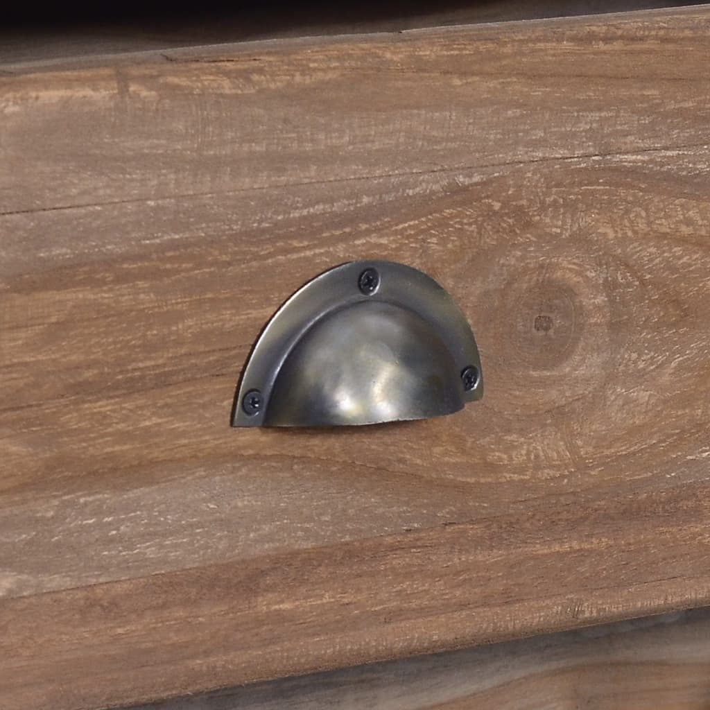 Skänk Trä med 3 lådor 60x30x75 cm massiv teak