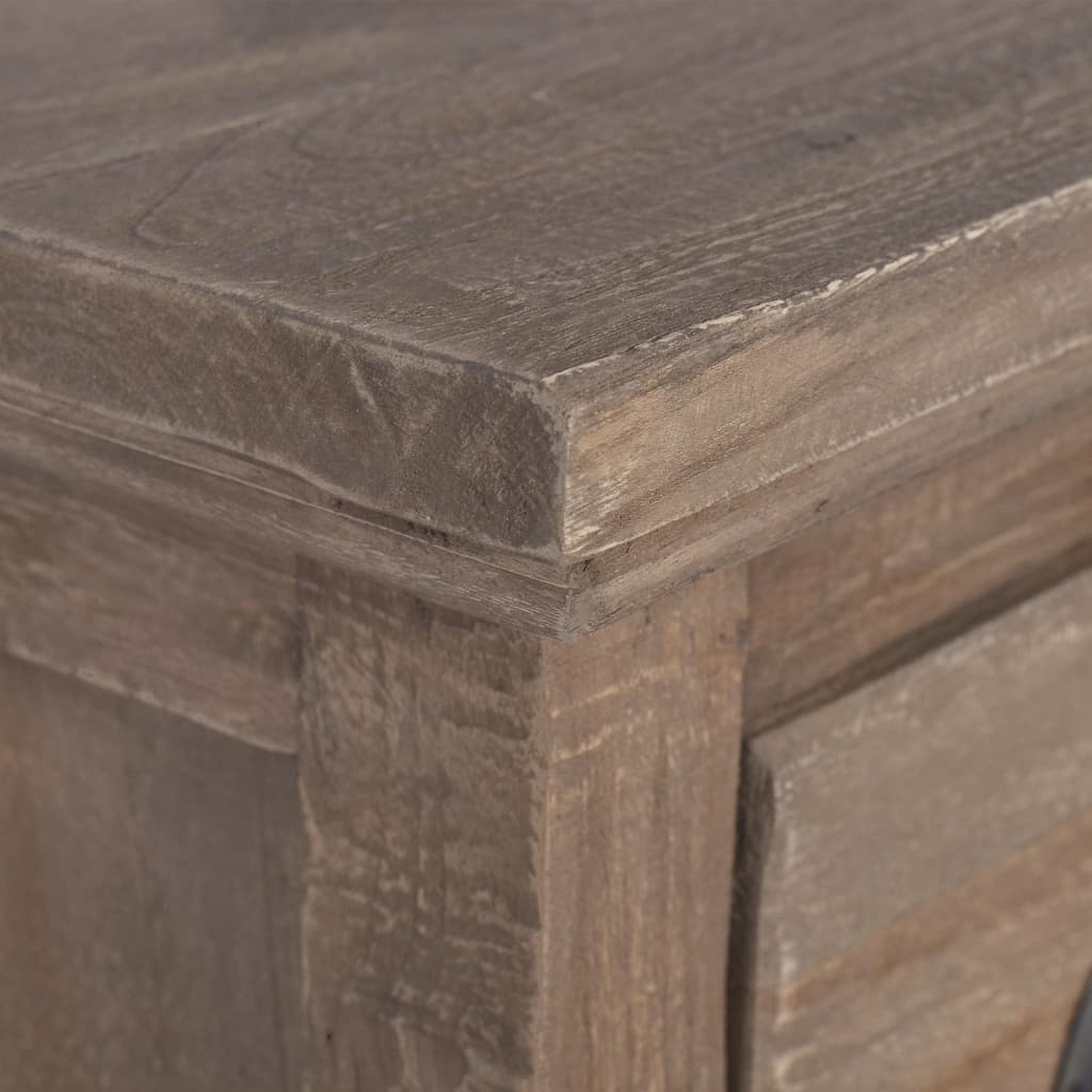 Skänk Trä med 3 lådor 60x30x75 cm massiv teak