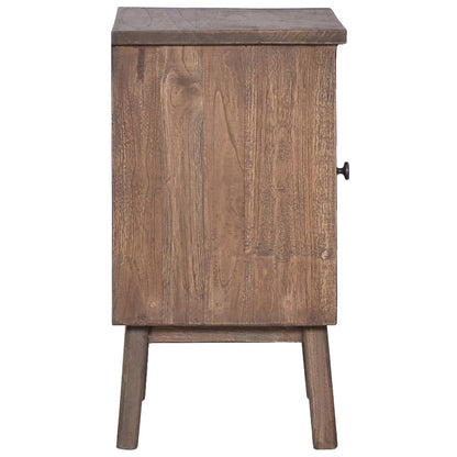 Sängbord 40x30x53 cm massiv teak