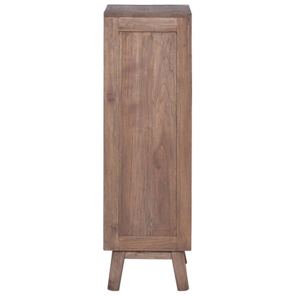 Skänk Trä med 5 lådor 40x30x100 cm massiv teak