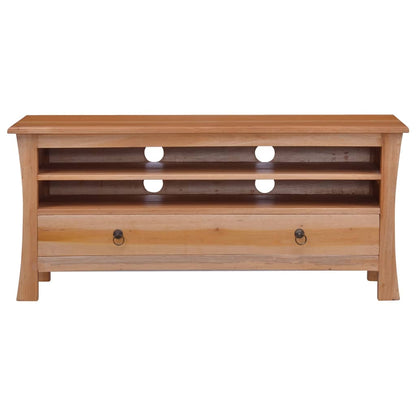 TV-bänk 100x30x45 cm massiv mahogny