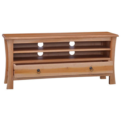 TV-bänk 100x30x45 cm massiv mahogny