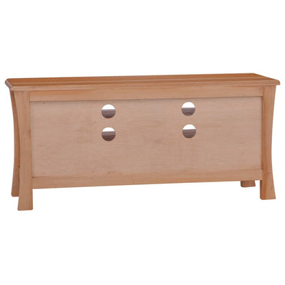 TV-bänk 100x30x45 cm massiv mahogny