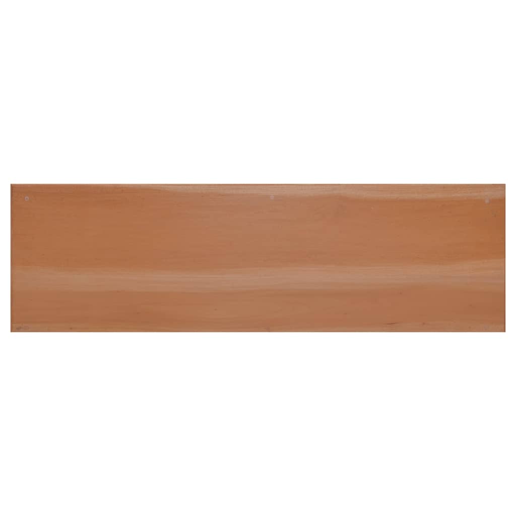 TV-bänk 100x30x45 cm massiv mahogny