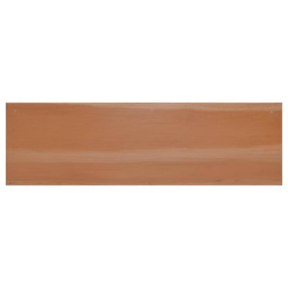 TV-bänk 100x30x45 cm massiv mahogny