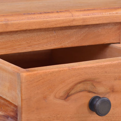 Sängbord massiv mahogny