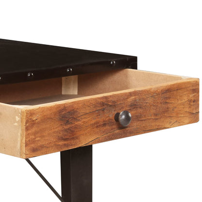Avlastningsbord Konsollbord Trä 118x35x76 cm massivt återvunnet trä