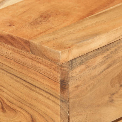 Sidobord Trä U-format 45x30x61cm massivt akaciaträ