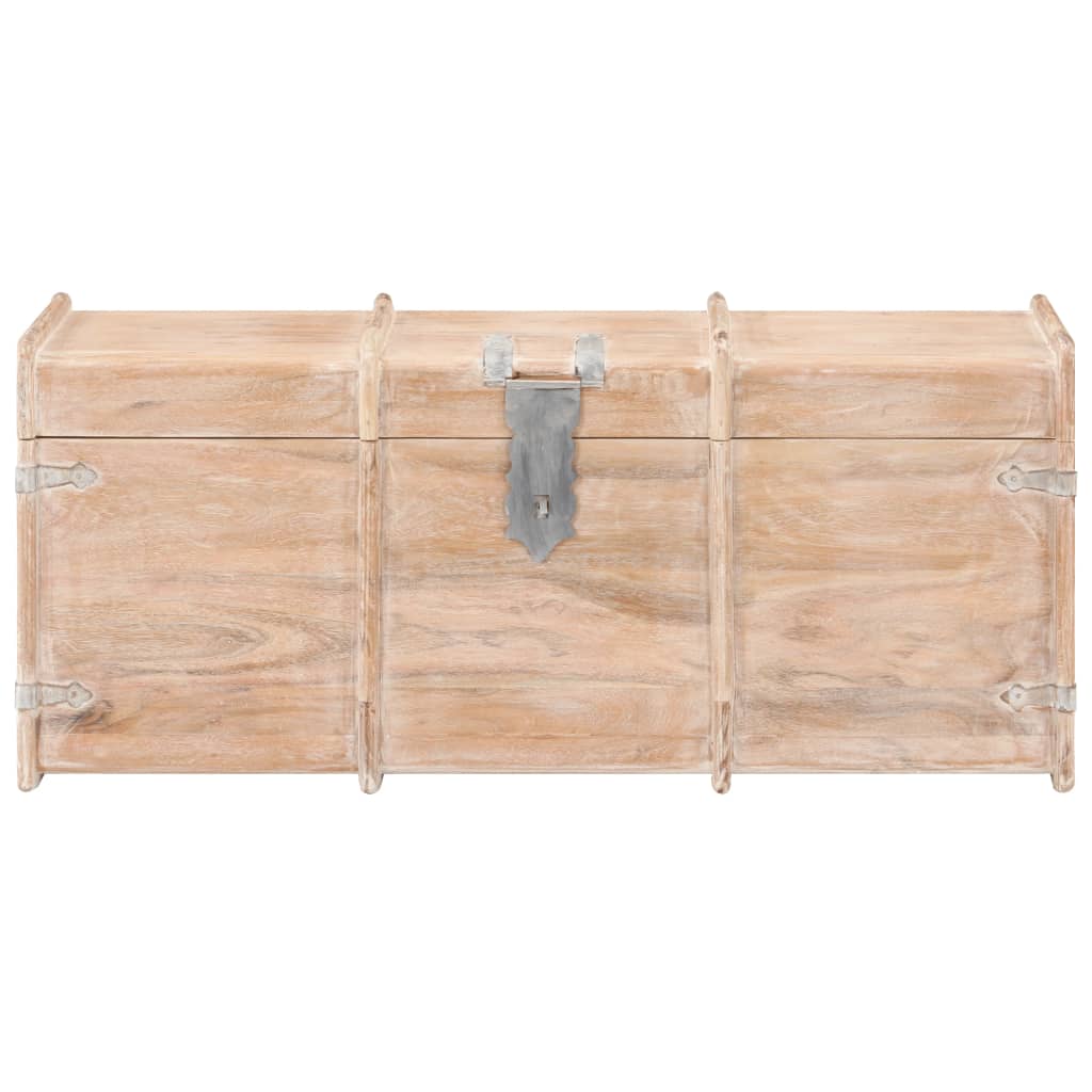 Förvaringskista 90x40x40 cm massivt akaciaträ