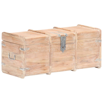 Förvaringskista 90x40x40 cm massivt akaciaträ