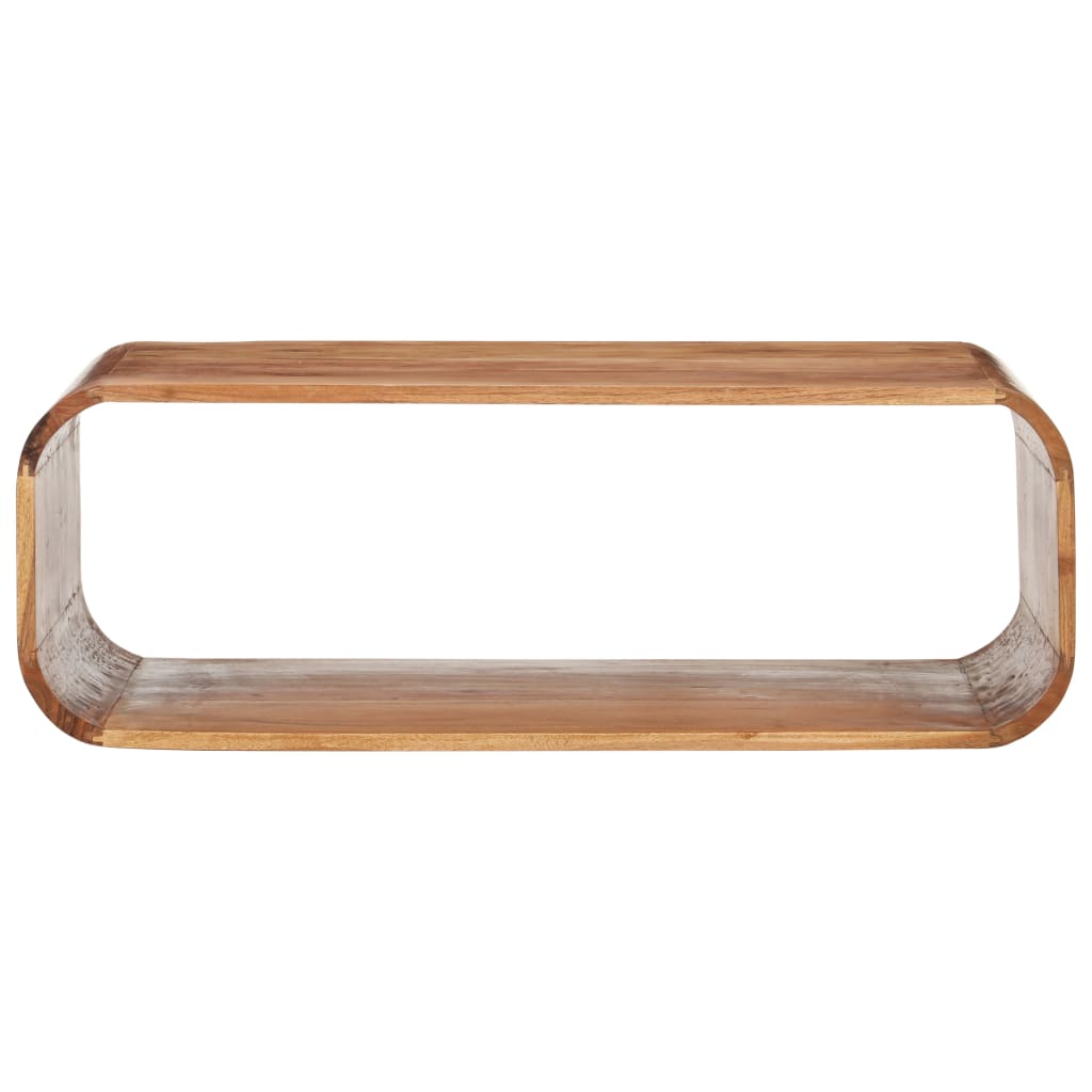 Soffbord Trä 90x50x30 cm massivt akaciaträ