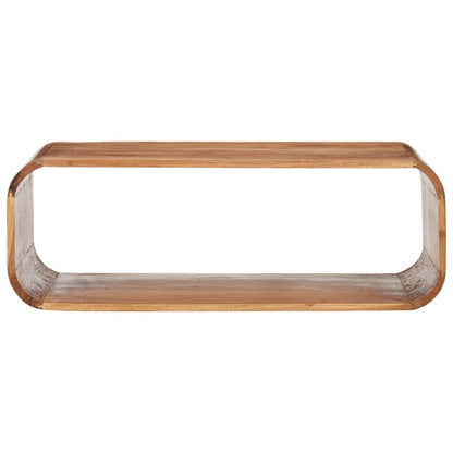 Soffbord Trä 90x50x30 cm massivt akaciaträ