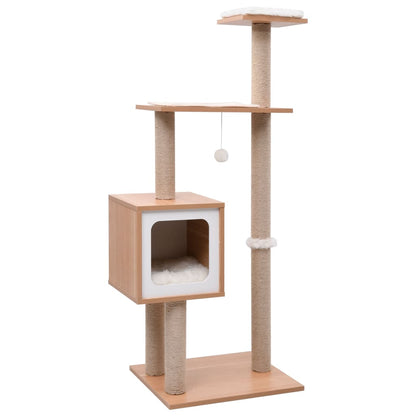 Kattmöbel Klösträd med klösmatta i sisal 123 cm