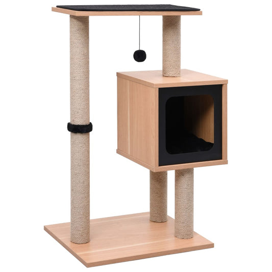 Kattmöbel Klösträd med klösmatta i sisal 82 cm