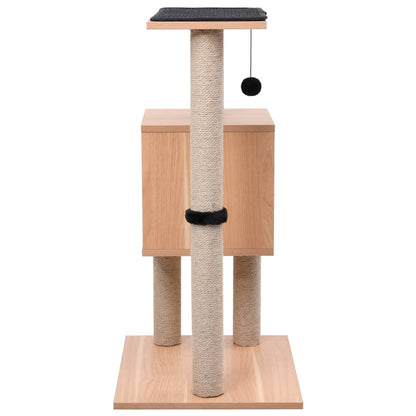 Kattmöbel Klösträd med klösmatta i sisal 82 cm