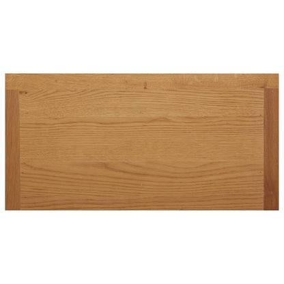 Skåp 70x35x75 cm massiv ek