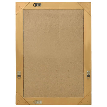 Väggspegel barockstil 60x80 cm guld