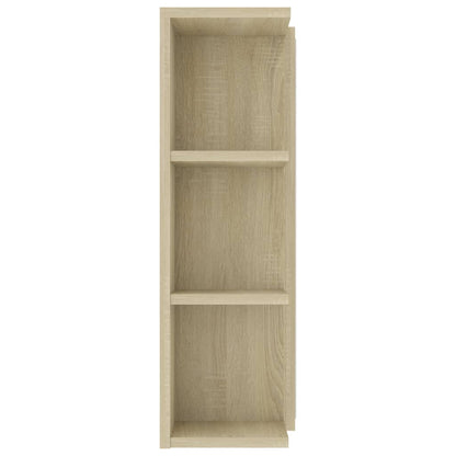 Badrumsspegel Spegelskåp Sonoma Ek 80x20,5x64 cm