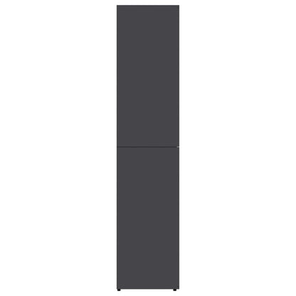 Skoställ Grå Skoskåp 80x39x178 cm