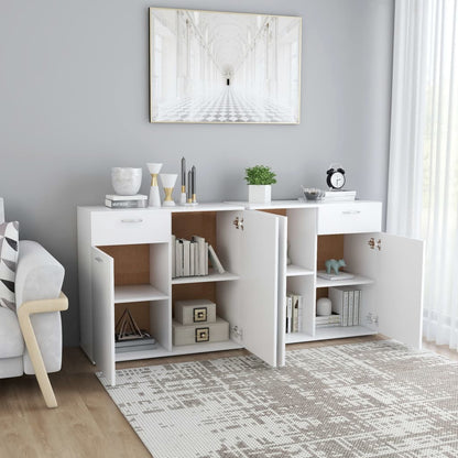 Skänk Vit 160x36x75 cm