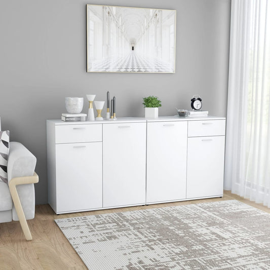 Skänk Vit 160x36x75 cm
