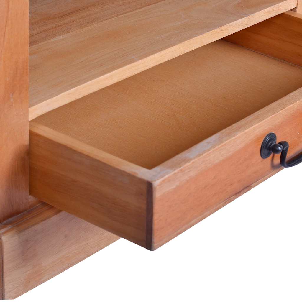 TV-Möbel Trä Hörnbänk TV-Bänk 80 x 40 x 45 cm