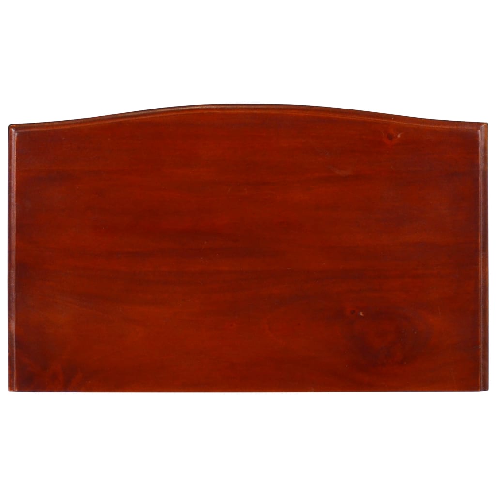 Avlastningsbord Konsollbord Trä klassisk Brun 50x30x75 cm massiv mahogny