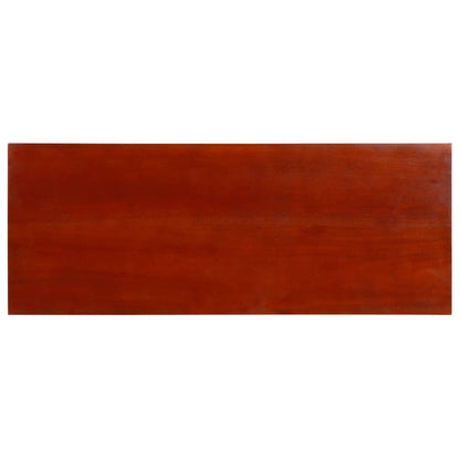 Avlastningsbord Konsollbord Trä klassisk Brun 90x30x75cm massiv mahogny