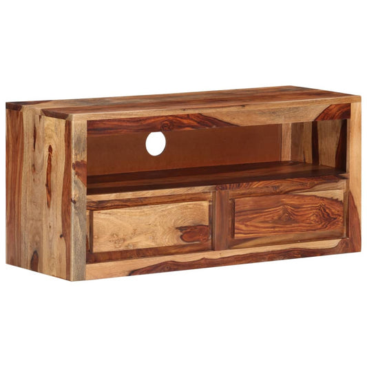 Tv-bänk 88x30x40 cm massivt trä