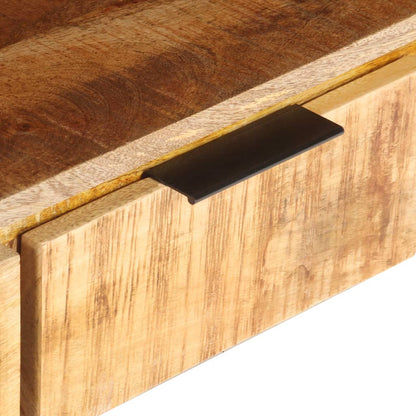TV-bänk 119x30x41 cm grovt mangoträ