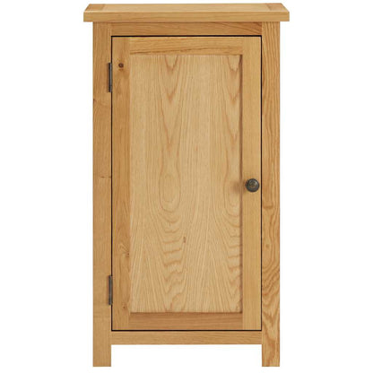 Skåp 45x32x85 cm massiv ek