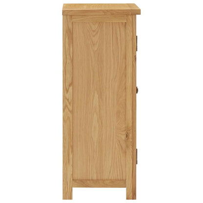 Skåp 45x32x85 cm massiv ek