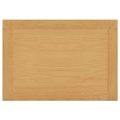 Skåp 45x32x85 cm massiv ek