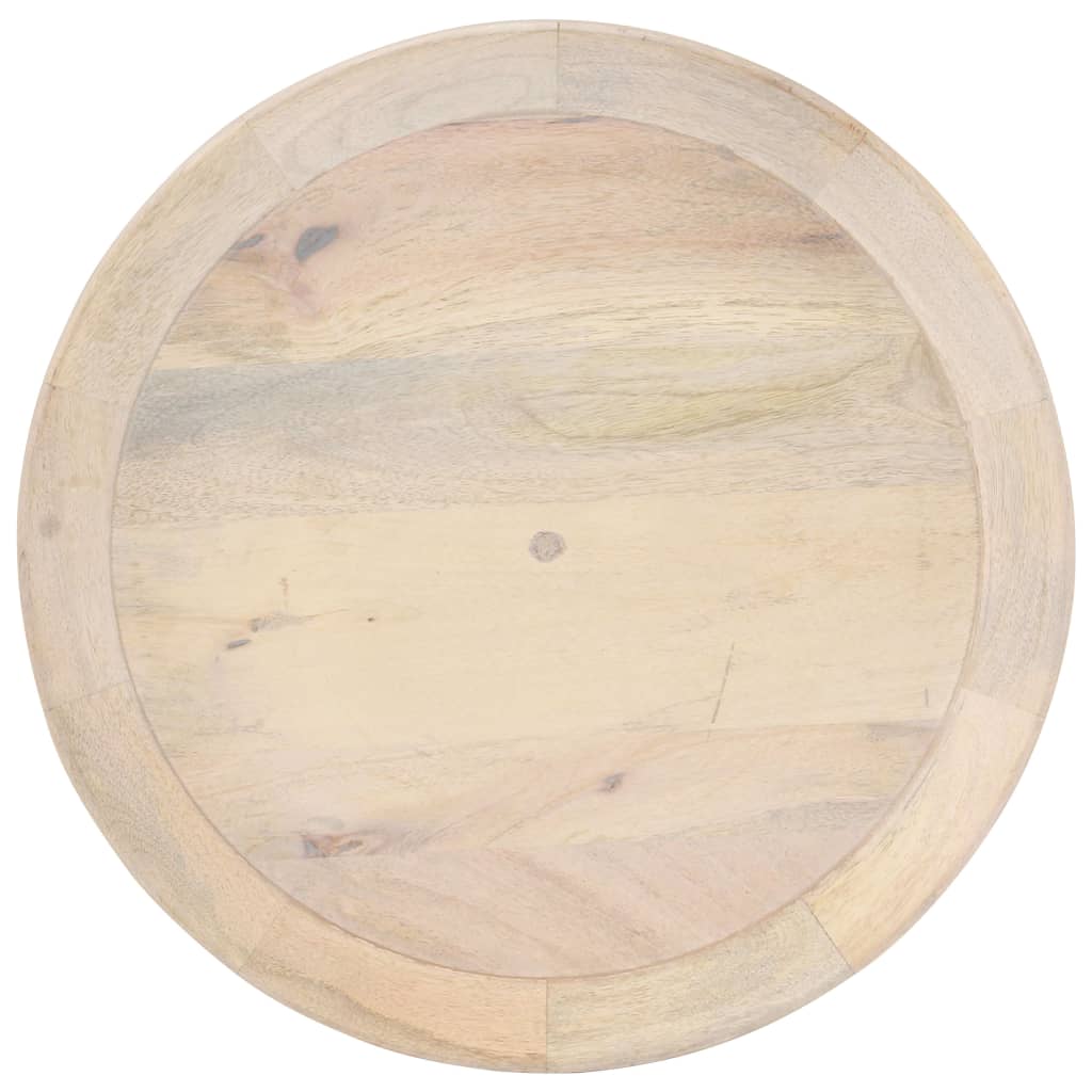 Sidobord Trä Ø50x55 cm massivt mangoträ