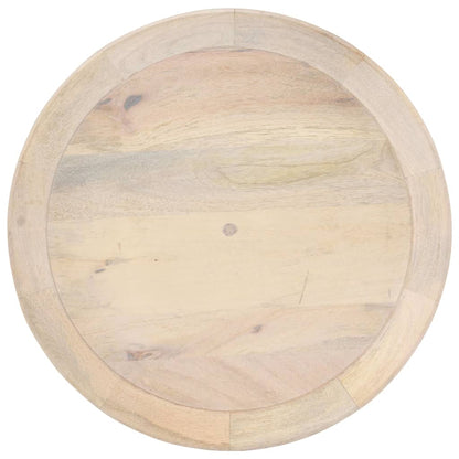 Sidobord Trä Ø50x55 cm massivt mangoträ