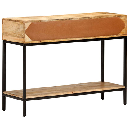Avlastningsbord Konsollbord Trä 100x35x76 cm massivt mangoträ