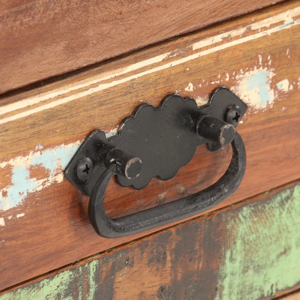 Skänk Trä 80x30x70 cm massivt återvunnet trä