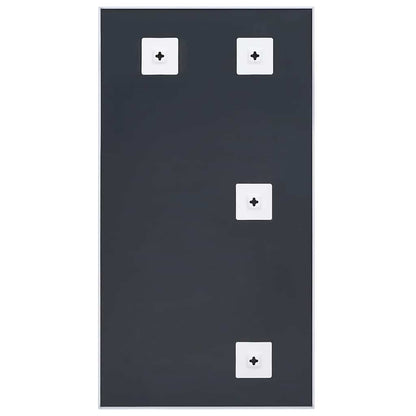 Väggspegel Vit 100x60 cm