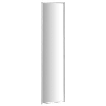 Väggspegel silver 120x30 cm