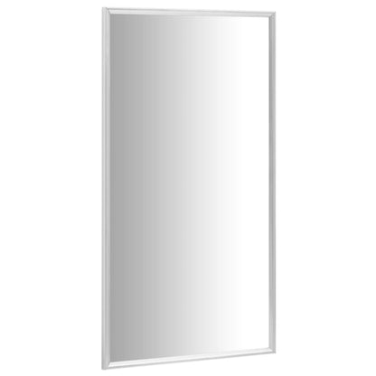Väggspegel silver 120x60 cm