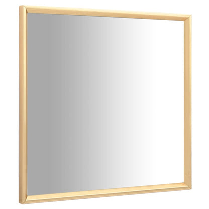 Väggspegel guld 70x70 cm