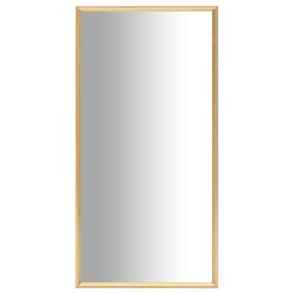 Väggspegel guld 120x60 cm