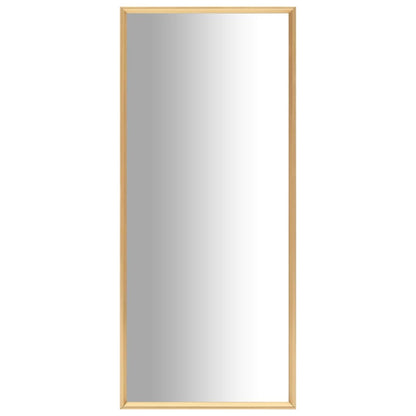 Väggspegel guld 140x60 cm
