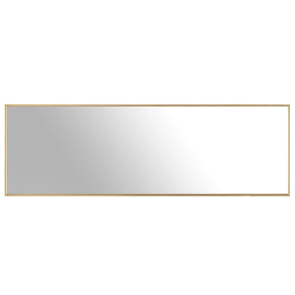 Väggspegel 150x50 cm guld