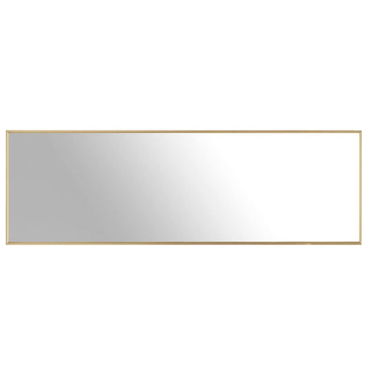 Väggspegel 150x50 cm guld