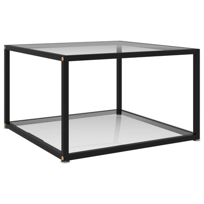 Soffbord DIV. transparent 60x60x35 cm härdat glas