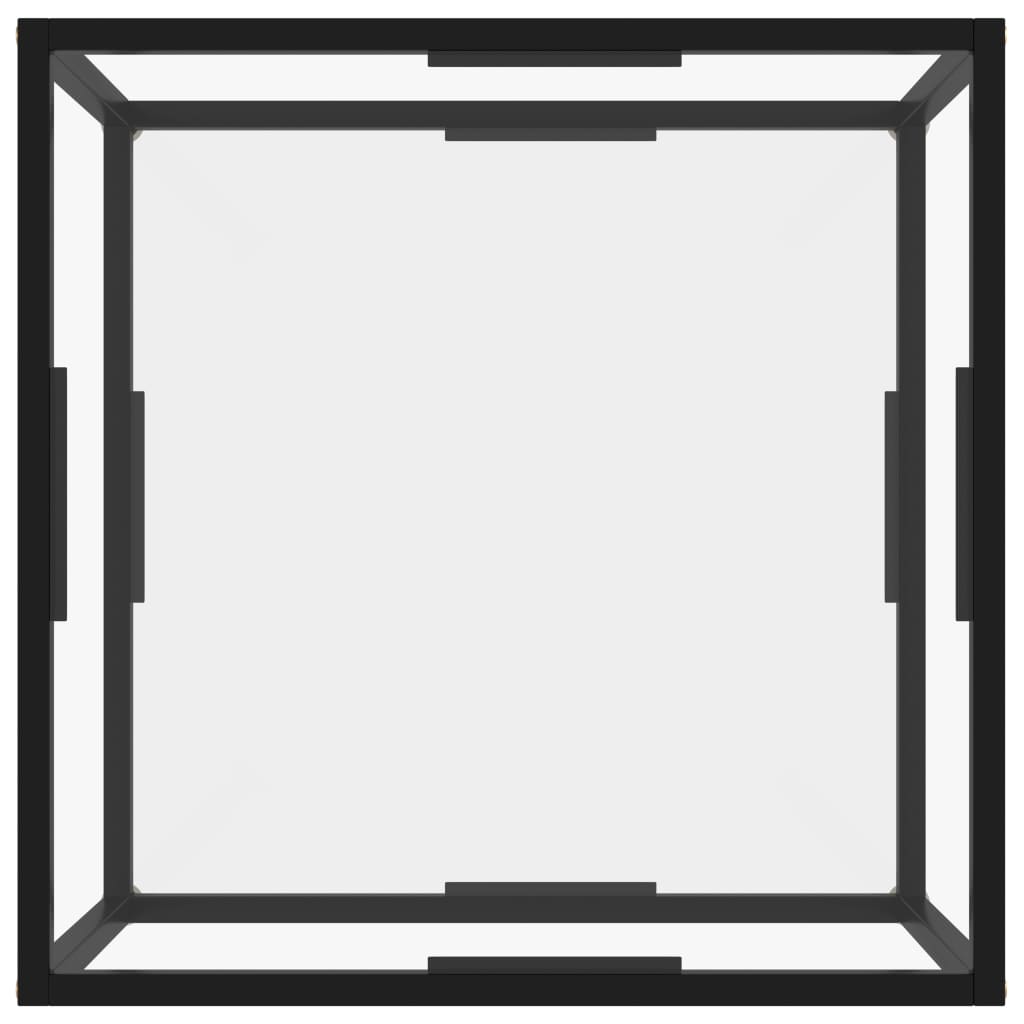 Soffbord DIV. transparent 60x60x35 cm härdat glas
